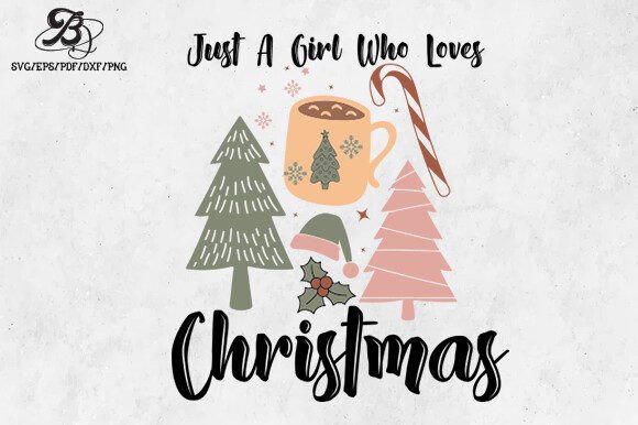 Boho Christmas SVG PNG for Crafts and Graphics