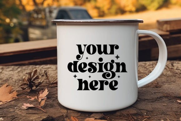 Camping Mug Mockup Enamel 12 Review: Graphics for Mugs Amp