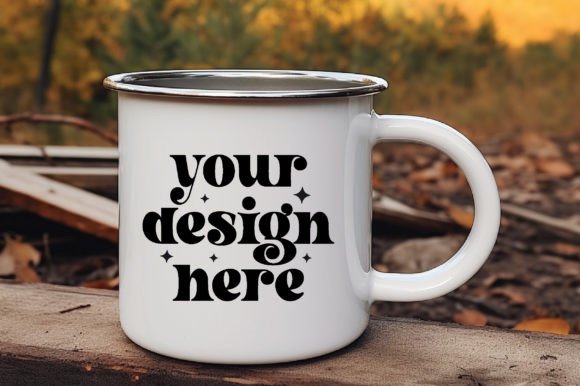 Camping Mug Mockup Enamel 14: A Designer’s Review for Embroidery Projects