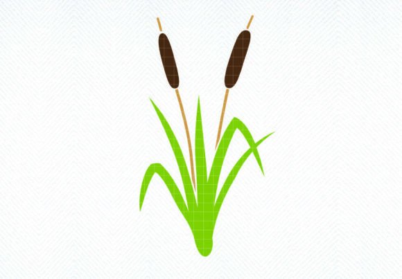 Cattail Svg, Cattail Flower Svg, Cattail: A Graphic Design Asset for Crafts