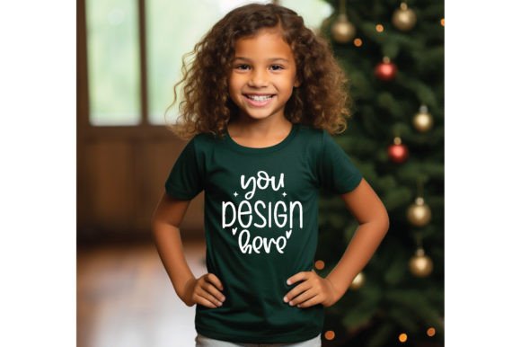 Christmas Baby Forest Green Mockup 7: Graphics for Baby Amp