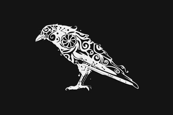 Crow Mandala Drawing 84 Review for Real Embroidery