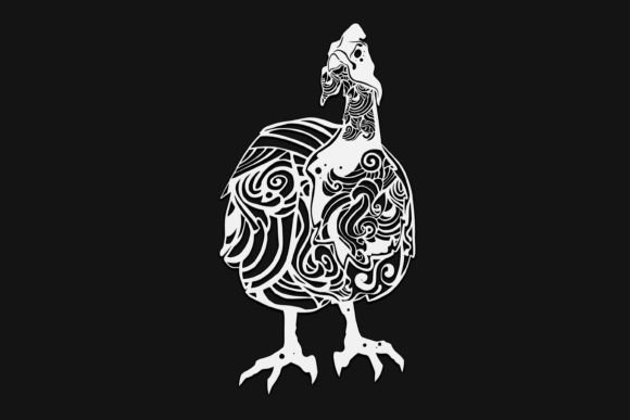 Guinea Mandala Drawing 92: Premium Graphics for Editorial Illustrations