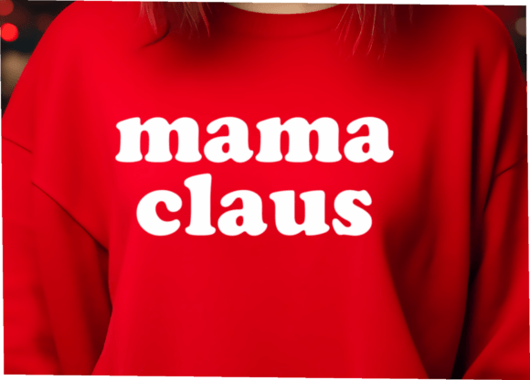 Mama Claus SVG, Mama Claus PNG, DXF, EPS Review