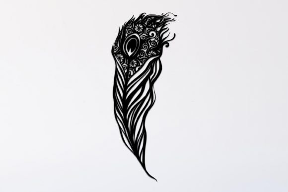 Peacock Feather Mandala Drawing 109: Graphics for Editorial Impact
