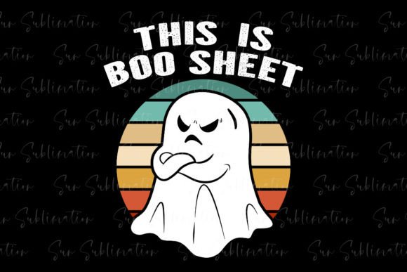 This is Boo Sheet Halloween SVG PNG Graphics for Crafts